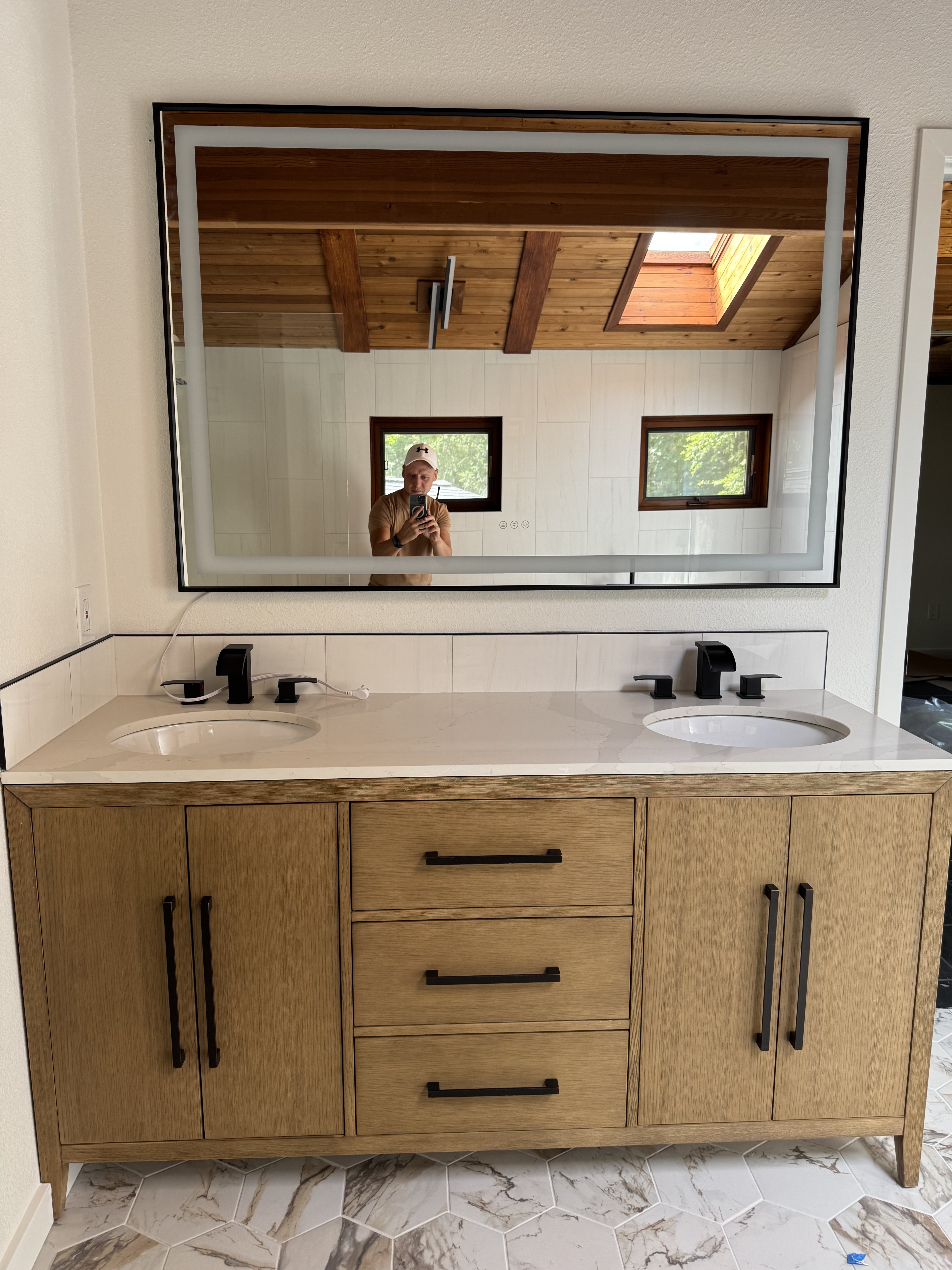 Bathroom remodeling project 5