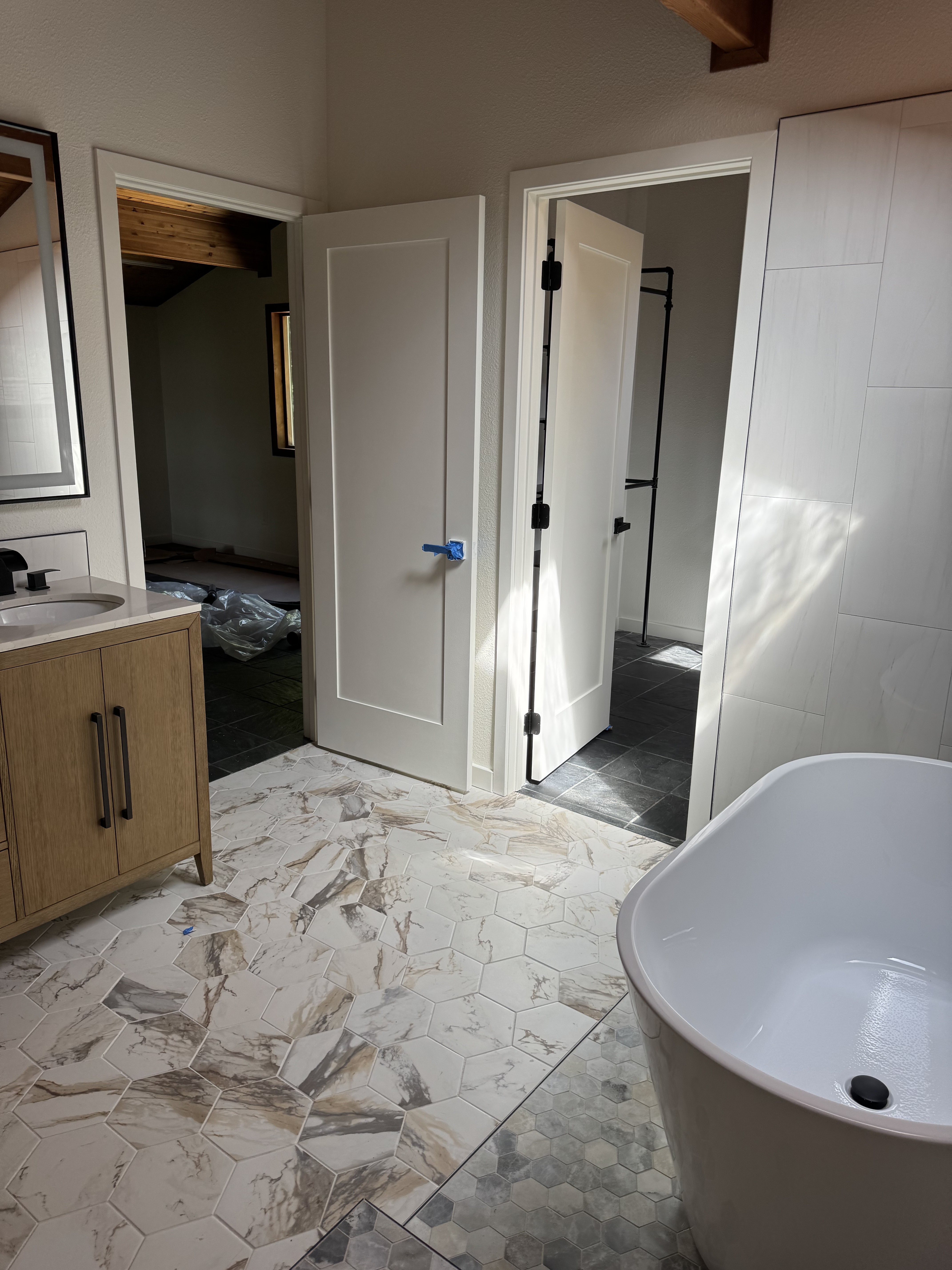 Bathroom remodeling project 6