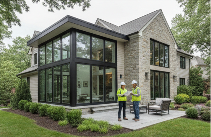 Home addition project 5